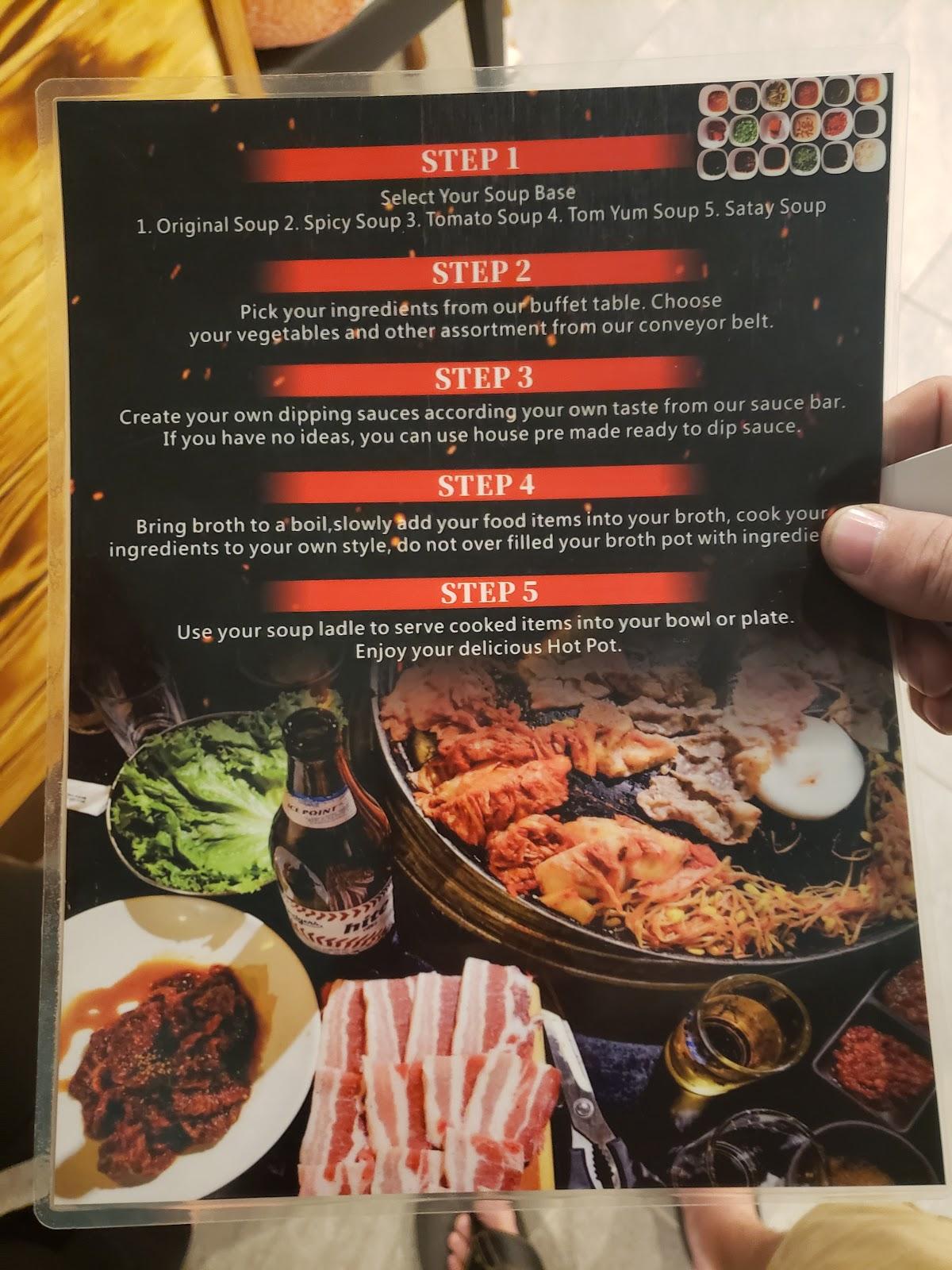 Menu At Mr Hot Pot Restaurant Spring Hill