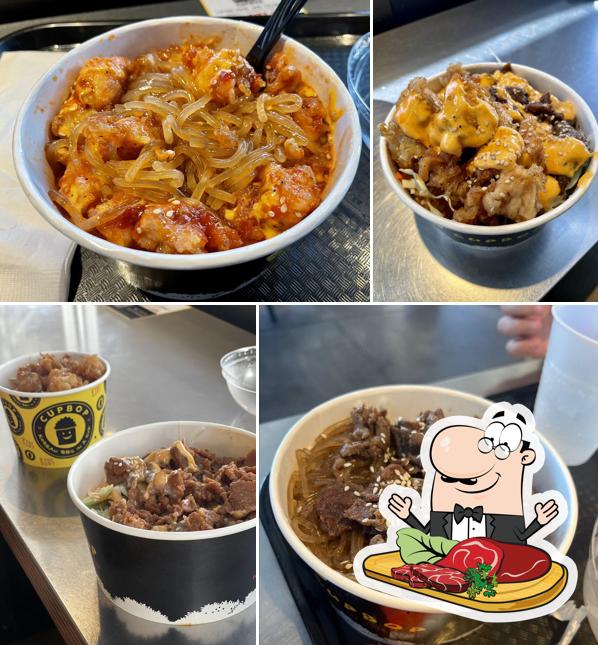 Cupbop Korean BBQ in a Cup in Glendale Restaurant menu and reviews