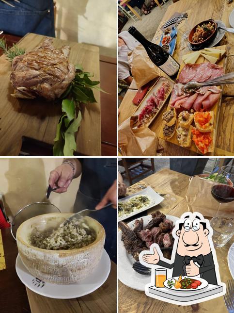 Cibo al Fattoria Le Rocche