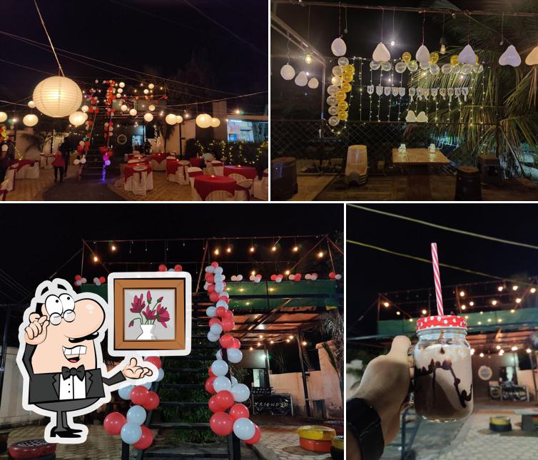 The interior of Friends cafe