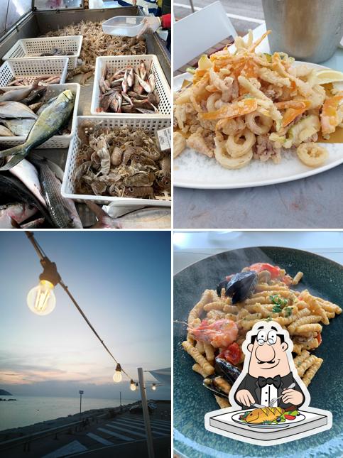 Ristorante La Vela serve un menu per gli amanti dei piatti di mare