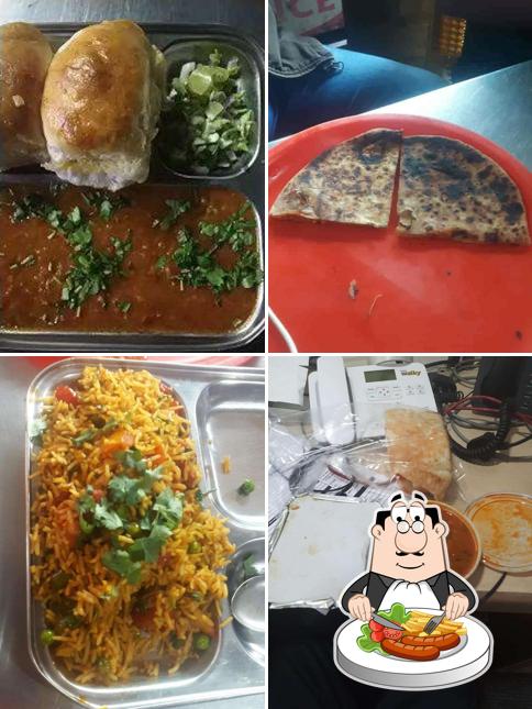 Meals at Prince Bhaji Pav