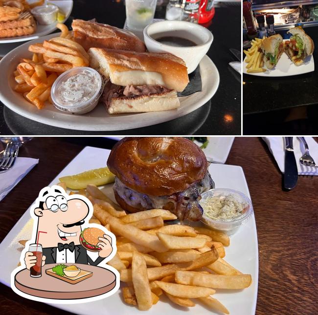 Try out a burger at Changing Times Pub