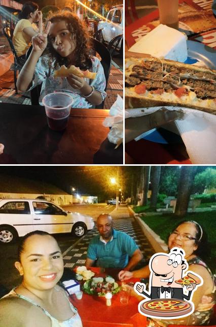 Peça pizza no Ki lanche