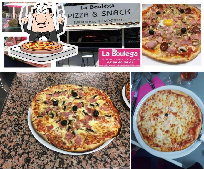 Prenez des pizzas à La Boulega