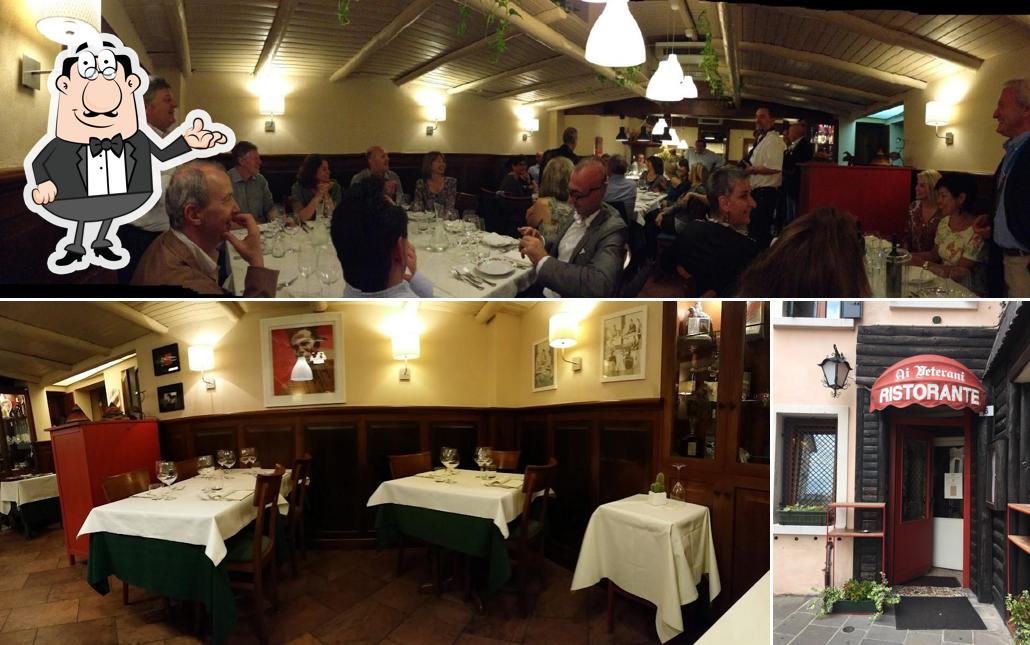 La interni e esterno del ristorante