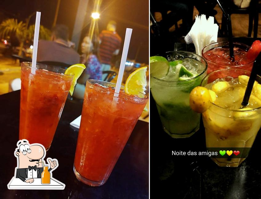 Peça diversos drinques servidos no Sarará Bar e Petiscaria