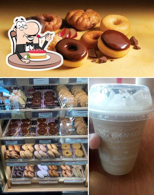 Tim Hortons te ofrece una buena selección de dulces