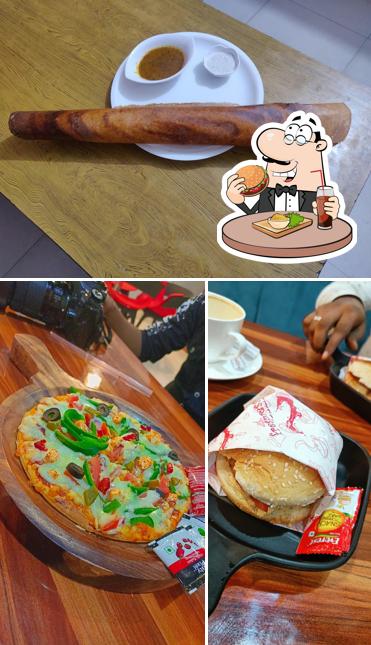 Get a burger at Frespresso Chandausi