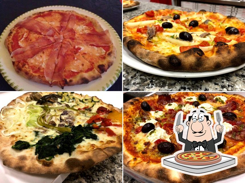 Prenditi tra le molte varianti di pizza