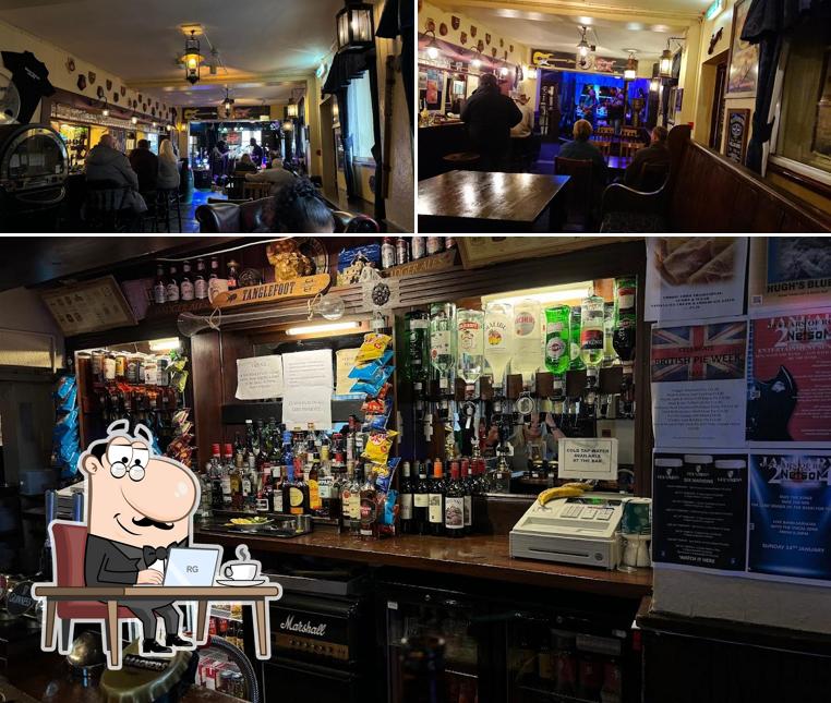 Check out the image displaying interior and bar counter at Lord Nelson Poole