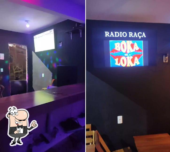 O interior do Boteco Dos Bambas