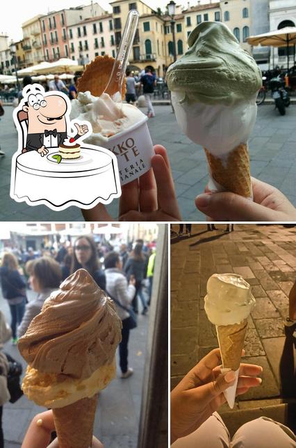 Ciokkolatte Gelateria propone un'ampia gamma di dolci