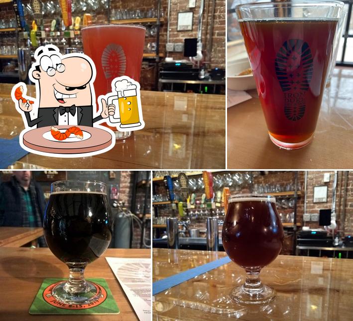 Iron Duke Brewing in Ludlow Restaurant menu and reviews