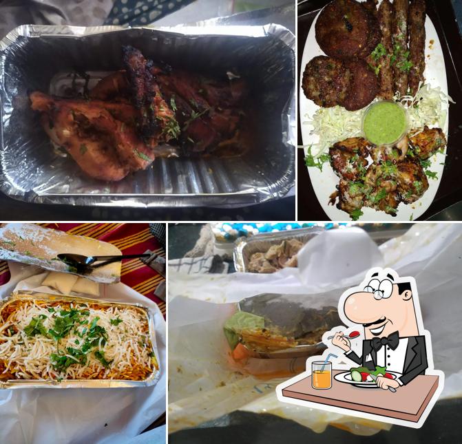 Meals at Khan Sahab Xpress - Best Non-Veg Reastaurant in Bhopal Barbecue Tikka in Pratap Nagar