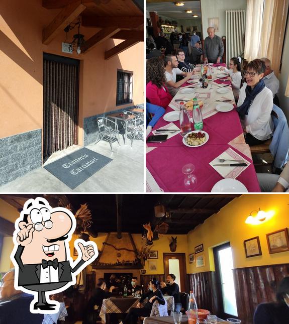 Gli interni di Trattoria Dei Cacciatori