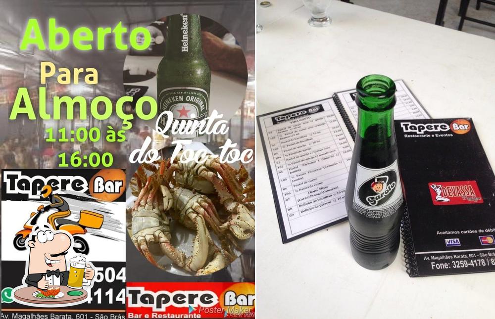 Taperebar serve uma gama de cervejas