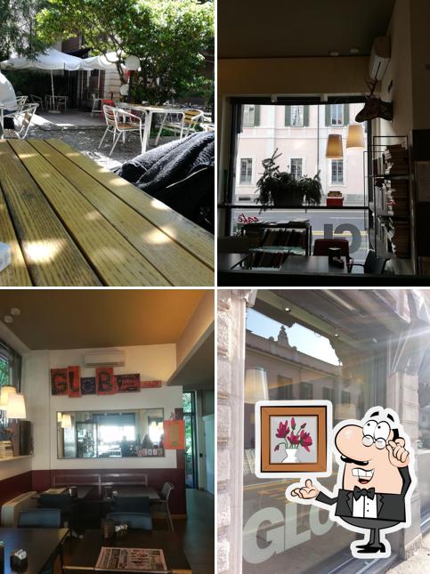 Siediti a un tavolo di Globe Cafè