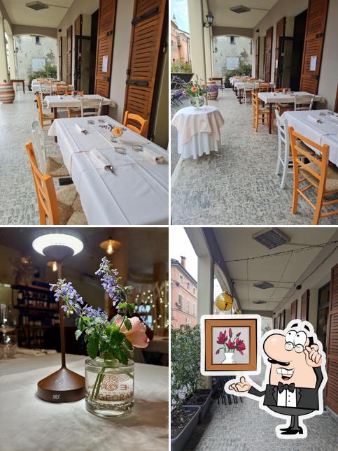 Gli interni di Trattoria Pizzeria Angedras