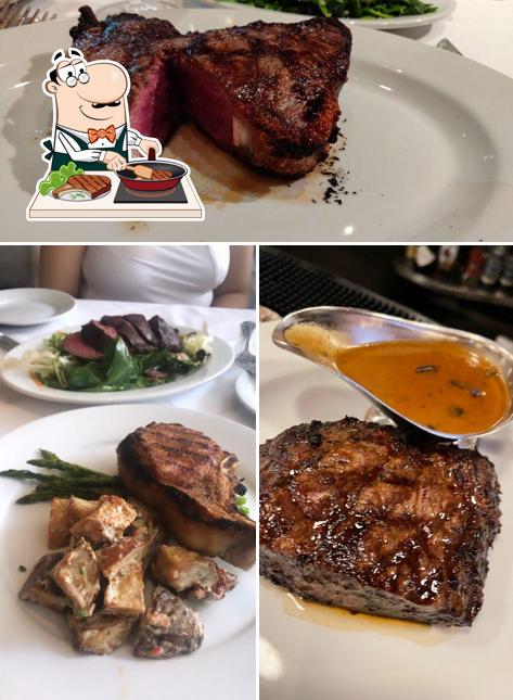 Tómate una receta con carne en Nick + Stef’s Steakhouse