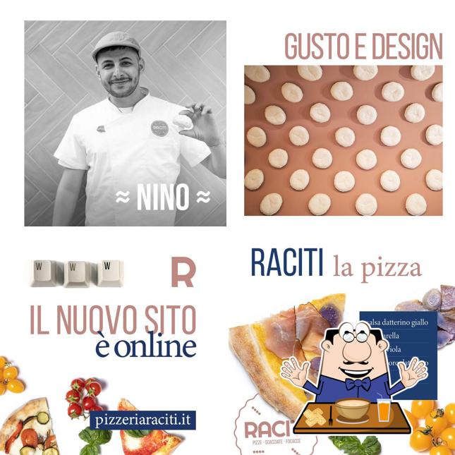 Food at Pizzeria Raciti