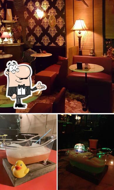 Dai un'occhiata agli interni di Gazebo di Nottingham -cocktail lounge-