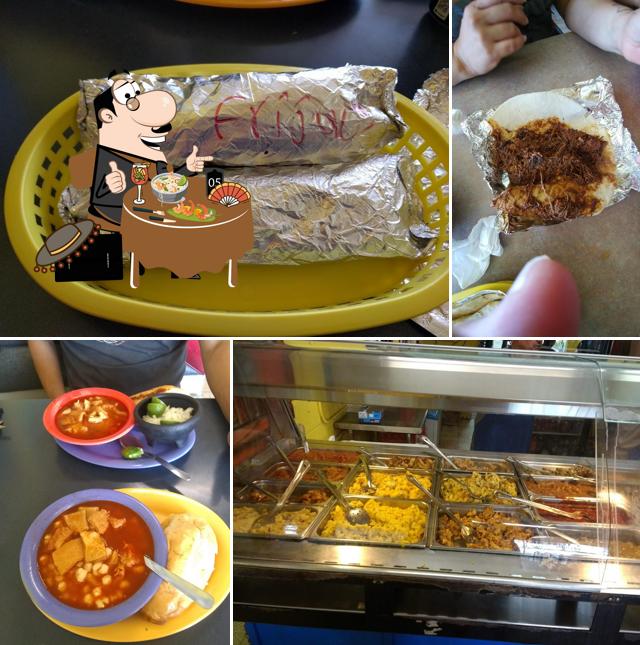 Cazares Burritos, 6211 Airport Rd in El Paso Restaurant menu and reviews
