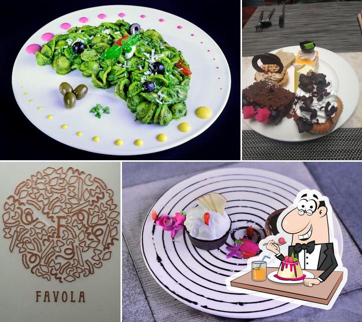 Favola - Le Meridien serves a range of sweet dishes