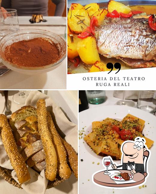 Costolette al Ristorante Ruga Reali, Osteria del teatro