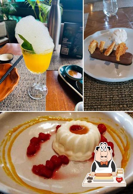 Order the sweet dishes