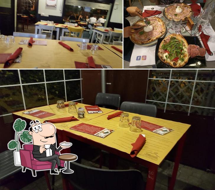 Gli interni di Pizzeria Funiculì