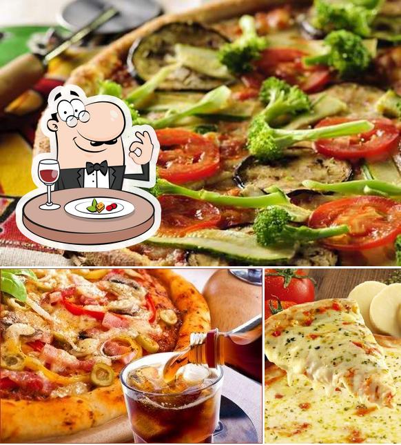 Comida em Master Pizza