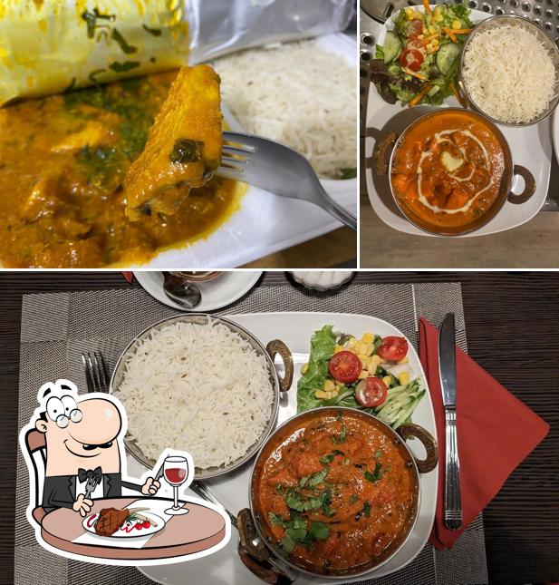 Probiert ein Fleischgericht bei Indian Curry House Ludwigsburg