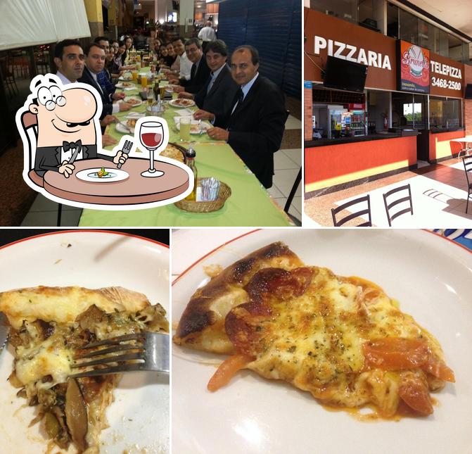 Comida en Pizzaria e Restaurante Brunella