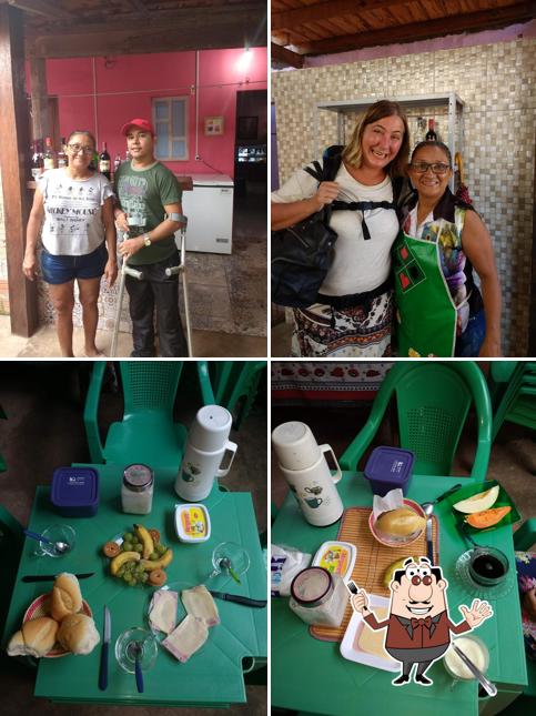 Comida em Pousada Guaraná da Cláudia