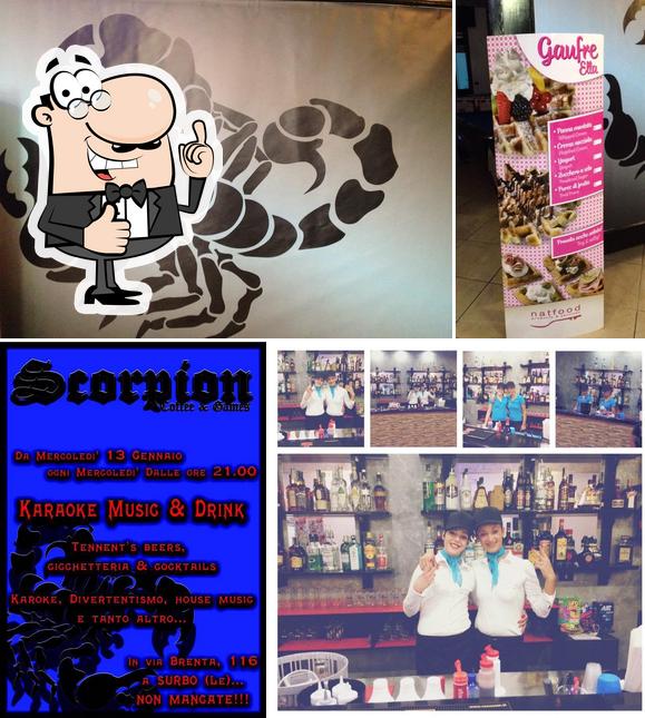 Scorpion coffee & games