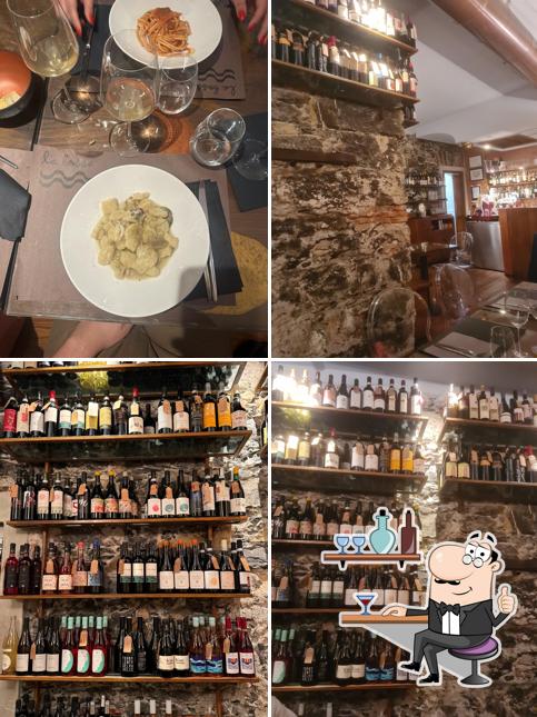 Gli interni di La Bossa di Mario - Enoteca con cucina