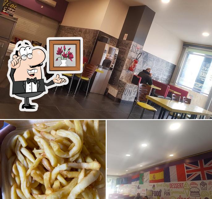 Voici l’image représentant la intérieur et frites sur Full Food Les Ulis