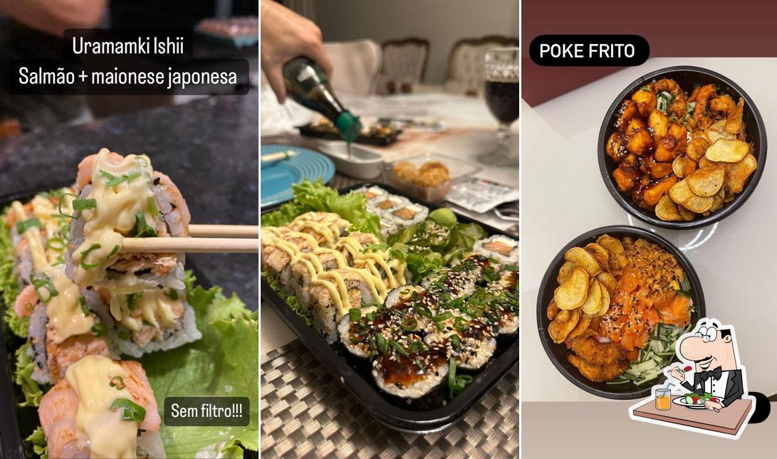 Platos en Sushi Oishi