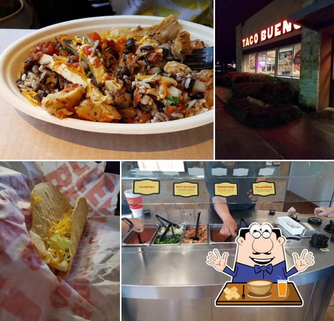 Taco Bueno, 9191 Rolater Rd in Frisco Restaurant menu and reviews