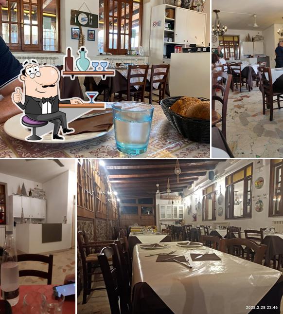 Gli interni di Andrea Il Pirata - Ristorante - Hotel - Parcheggio Aeroporto Palermo