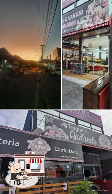 O exterior do Família Trogue's Quitanda