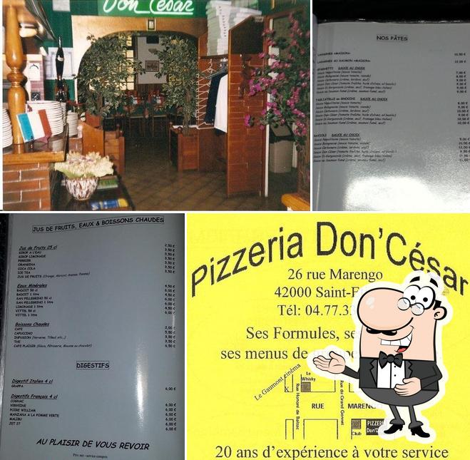 Voir l'image de Don César - Pizzeria Saint-Etienne, Restaurant Italien St-Etienne