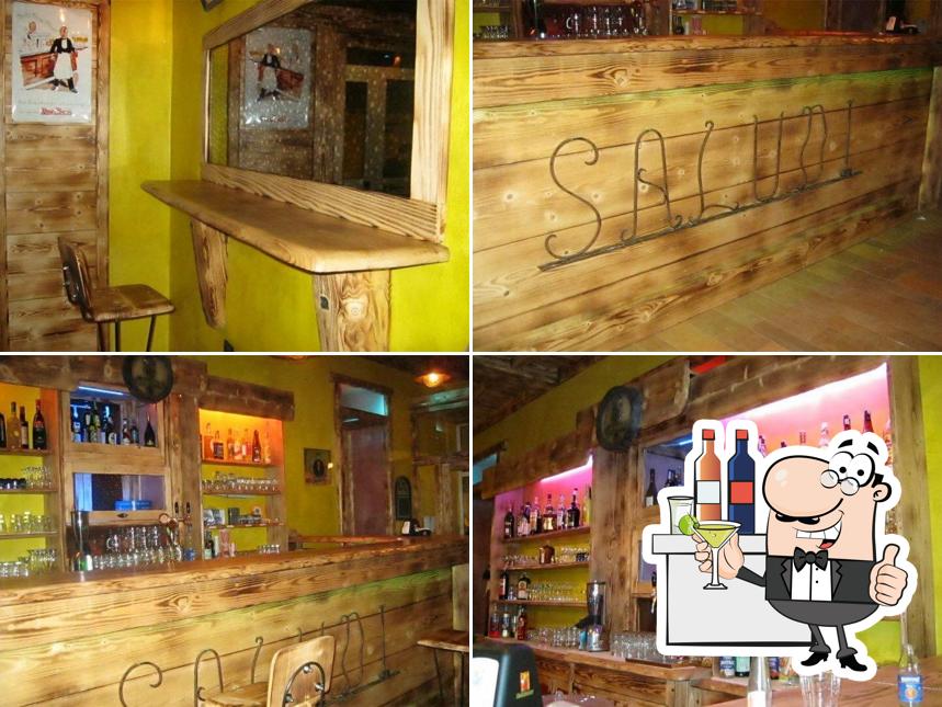 The picture of Augustum Bar Saloon’s bar counter and interior