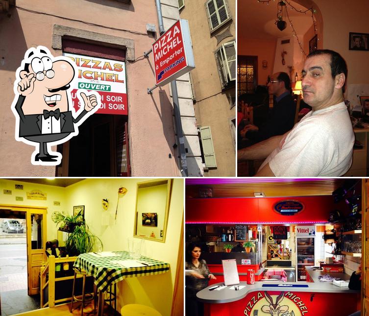 L'intérieur de Pizza Michel