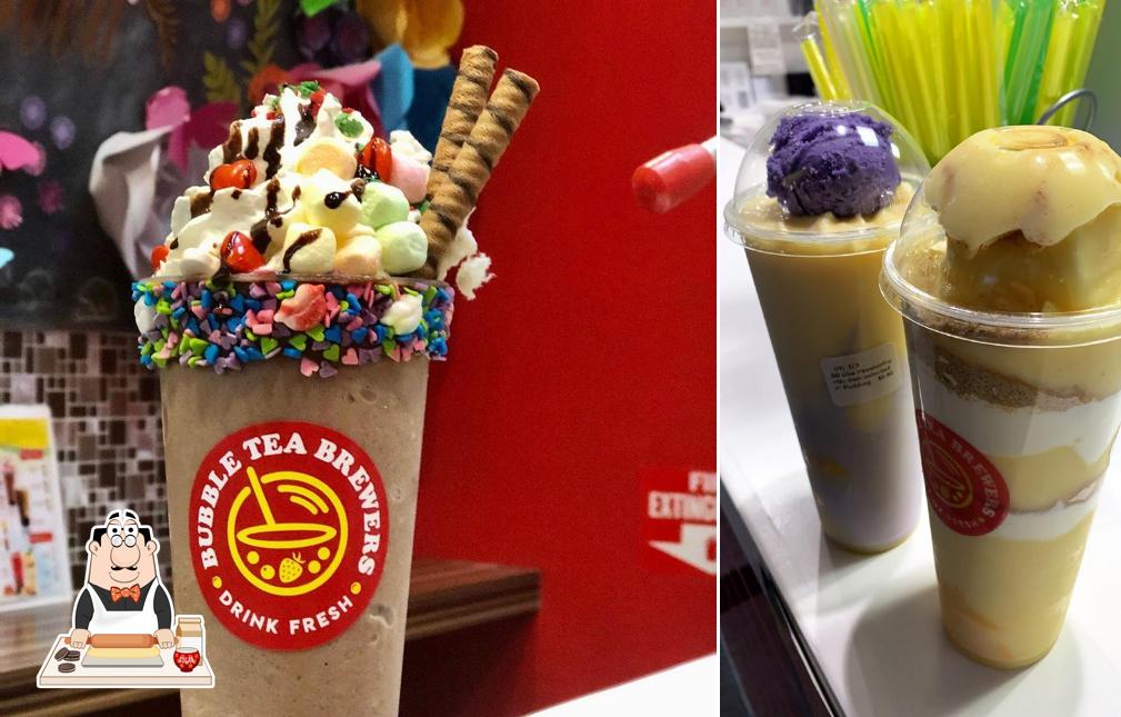 Bubble Tea Brewers sert une sélection de plats sucrés