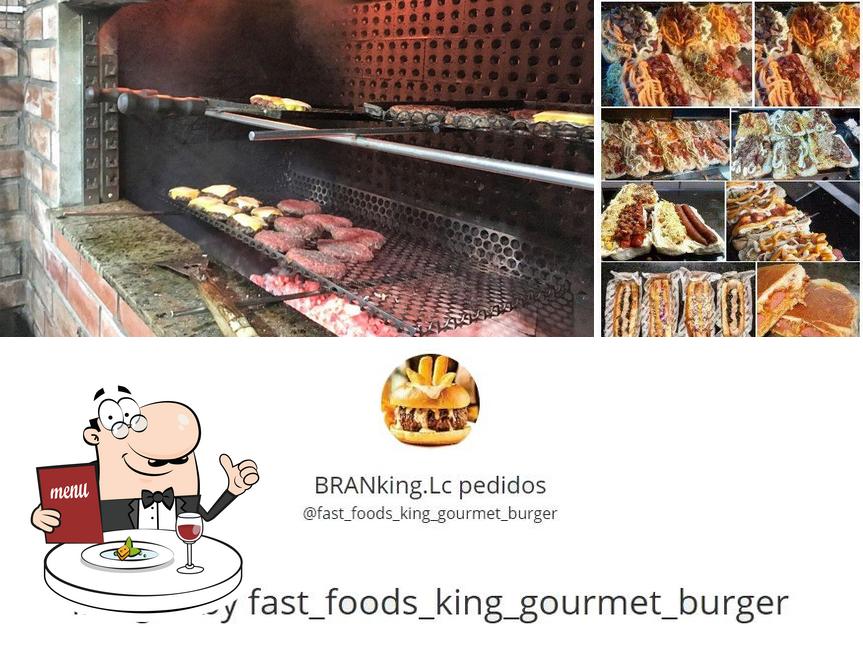 Comida em Fast - Food's King Gourmet Burger