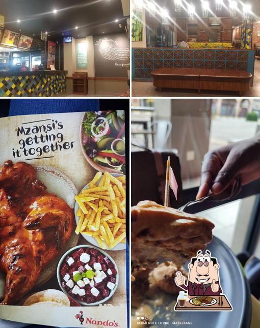 Choisissez des repas à base de viande à Nando's Pretoria North