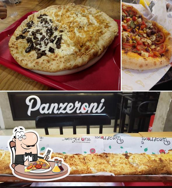 Peça pizza no Panzeroni Fátima