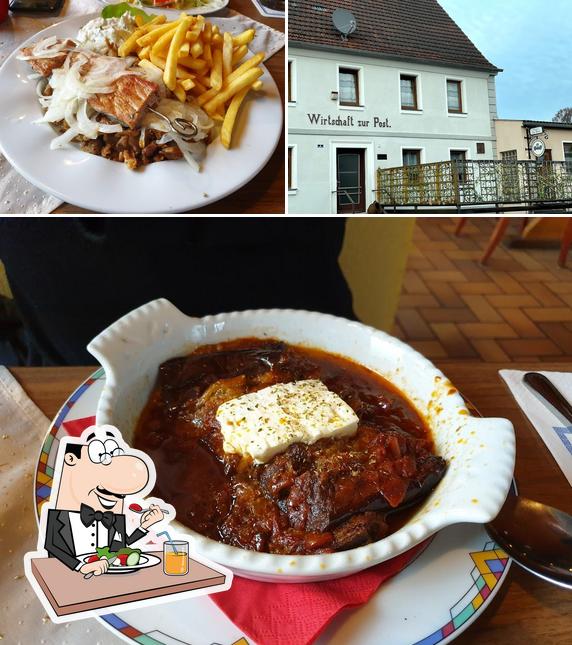 Estas son las fotografías que muestran comida y exterior en Gasthof Zur Post